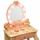 Milly Mally, Elly, drewniana toaletka, Pink