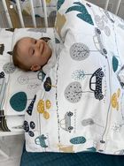 MimiNu, Dziecięca Podróż, 2-częściowy komplet pościeli, 90-120 cm