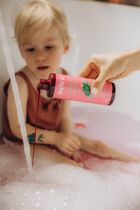 Mini U, naturalny bąbelkowy płyn do kąpieli dla dzieci i niemowląt, truskawka