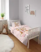 Miś, 2-częściowy komplet pościeli dziecięcej, 100-135 cm