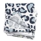 Motherhood, Ocelot Niebieski, chusteczki muślinowe, 30-30 cm, 7 szt.