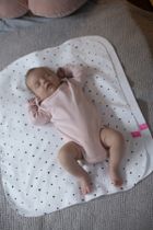 Motherhood, podręczny przewijak z 2 flanelkami, Classics, szary