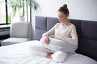 Motherhood, Premium, poduszka do karmienia, szara