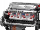 Mould King, V8 Engine, silnik, klocki, 552 elementy