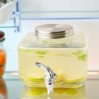 Mplco, słój z kranikiem, szklany, 3l