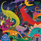 Mudpuppy, Dinozaury, puzzle, świecące w ciemności, 500 elementów