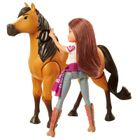 Mustang: Duch wolności, Lucky i Duch - wspólna jazda, zestaw z lalką i koniem