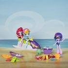 My Little Pony, Equestria Girls, Rainbow Dash, Plaża, zestaw z mini lalką