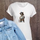 Naprasowanki, naplamki, Miś graffiti