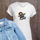 Naprasowanki, naplamki, Miś na deskorolce