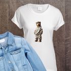 Naprasowanki, naplamki, Miś w klapkach