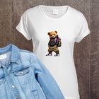 Naprasowanki, naplamki, Miś z plecakiem