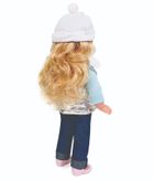 Natalia, lalka bobas w srebrnej kamizelce, 36 cm