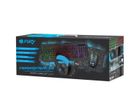 Natec, Fury, zestaw, 4w1, Thunderstreak 3.0 US, klawiatura + mysz + słuchawki + podkładka, NFU-1674