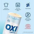 Natulim, OXI white, ekologiczny odplamiacz w proszku, do białych tkanin, 0,5 kg