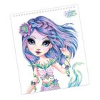 Nebulous Stars, Nenuphia, szkicownik z kredkami, szablonami i naklejkami