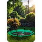 Neo-Sport, Swingo, huśtawka bocianie gniazdo, zielona, 120 cm