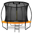 Neo-Sport, trampolina ogrodowa profilowana, z siatką wewnętrzną, 10ft/312 cm