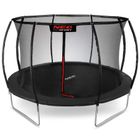 Neo-Sport, trampolina ogrodowa profilowana z siatką wewnętrzną, 14ft/435 cm