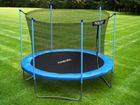 Neo-Sport, trampolina ogrodowa z siatką wewnętrzną, 252 cm