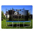 Neo-Sport, trampolina ogrodowa z siatką wewnętrzną i drabinką, 13ft/404 cm