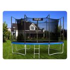 Neo-Sport, trampolina ogrodowa z siatką wewnętrzną i drabinką, 465 cm