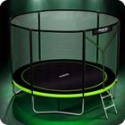 Neo-Sport, trampolina ogrodowa z siatką zewnętrzną i drabinką, 10ft/312cm