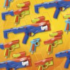 NERF N Series, zestaw Gear Up Pack, 3 wyrzutnie, 2 akcesoria i 18 strzałek
