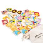 New Classic Toys, Memory, drewniana gra pamięciowa, zwierzęta