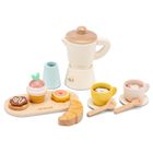 New Classic Toys, Woet, drewniany zestaw kawowy