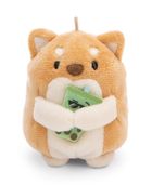 Nici, MyMochi, Pies Hiro z herbatą bąbelkową i kostiumem niedźwiedzia polarnego, maskotka w pudełku prezentowym, 8 cm
