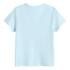 Niebieska koszulka basic z bawełny czesanej NOWEAR