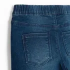 Niebieskie jegginsy o kroju flare Cool Club