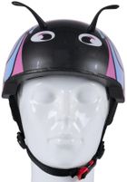 No Fear, kask ochronny, różowy, rozmiar 48-52 cm