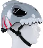 No Fear, kask rowerowy dziecięcy, regulowany, szary, 48-52 cm