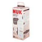Nuk, Perfect Match, butelka, silikonowy smoczek, rozmiar M, tęcza, 260 ml