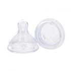 Nuk, smoczek do butelki, silikonowy, 0-6m, 2 szt.