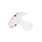 Nuk, Star, Day&Night, smoczek uspokajający, silikonowy, 18-36m, różowe, 2 szt.