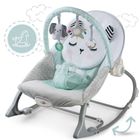 Nukido, leżaczek bujaczek z wibracją, miętowy