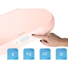 Nukido, NK-950, elektroniczna waga dla niemowląt, różowa