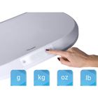 Nukido, NK-950, elektroniczna waga dla niemowląt, szara