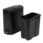 Nuxio, Balvo, wąski kosz łazienkowy, 5l