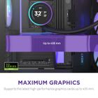 NZXT, obudowa komputerowa z oknem, H9 FLOW RGB+ MIDI TOWER, czarna