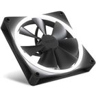 Nzxt, wentylator PC, wentylator do zasilacza/obudowy F140 Rgb Pwm, czarny Rf-r14sf-b1