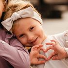 Opaska dziewczęca, beżowa, Eevi