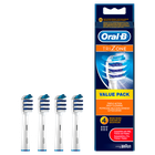 Oral-B, TriZone, końcówki do szczoteczek elektrycznych, 4 szt.