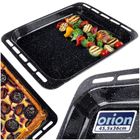 Orion, blacha do pieczenia, emaliowana głęboka, 45.5-36-5 cm