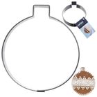 Orion, bombka, wykrawacz do ciastek, stalowy, 7 cm