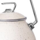 Orion, czajnik emaliowany granitowy, z gwizdkiem, 3, 7l