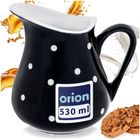 Orion, dzbanek ceramiczny, czarny, 480 ml